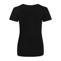 Black - Back - Awdis Womens-Ladies Heather Triblend Girlie T-Shirt