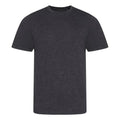 Heather Charcoal - Front - Awdis Mens Triblend T-Shirt