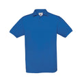 Royal Blue - Front - B&C Mens Safran Polo Shirt