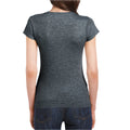 Dark Heather - Pack Shot - Gildan Womens-Ladies Softstyle Ringspun Cotton T-Shirt