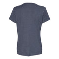 Charcoal Heather - Back - Hanes Perfect-T Womens V-Neck T-Shirt