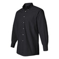 Black - Side - Van Heusen Silky Poplin Shirt