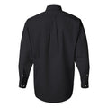 Black - Back - Van Heusen Silky Poplin Shirt