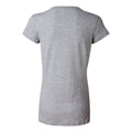 Athletic Heather - Back - BELLA + CANVAS Womens Jersey V-Neck Tee