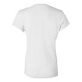 White - Back - BELLA + CANVAS Womens Jersey V-Neck Tee