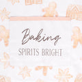 White-Peach - Back - Something Different Bakery Gingerbread Full Apron