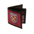 Claret - Side - West Ham United FC Official Crest Design Money Wallet