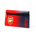 Red-Navy - Front - Arsenal FC Official Fade Football Crest Design Flat Pencil Case