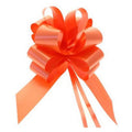 Orange - Front - Apac 50mm Pull Bows (Pack Of 20)
