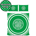 Green - Lifestyle - Celtic FC Official Double Duvet and Pillowcase Set Pulse Design