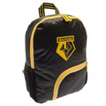 Black-Yellow - Front - Watford FC Childrens-Kids Junior Backpack