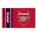 Red-Navy - Front - Arsenal FC Wordmark Crest Flag