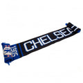 Blue - Front - Chelsea FC Unisex Adult Nero Winter Scarf