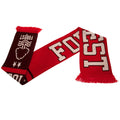 Red-Brown - Front - Nottingham Forest FC Nero Scarf