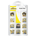 Yellow-Blue - Front - Minions: The Rise Of Gru Characters Erasers (Pack of 10)