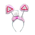 Pink-Silver - Front - Amscan Girls Night Out Headband
