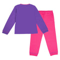 Pink-Purple - Back - Disney Princess Girls Pyjama Set