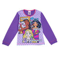 Pink-Purple - Side - Disney Princess Girls Pyjama Set