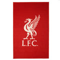 Red - Front - Liverpool FC Crest Scatter Rug