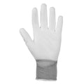 White - Front - Glenwear PU Work Gloves (Pack of 12)