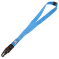 Sky Blue - Side - Manchester City FC Deluxe Crest Lanyard