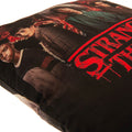 Black-Red - Back - Stranger Things Filled Cushion