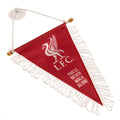 Red-White - Back - Liverpool FC You´ll Never Walk Alone Triangle Pennant