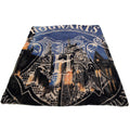 Black-Blue-White - Back - Harry Potter Premium Fleece Blanket