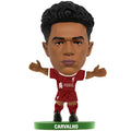 Maroon-White-Green - Front - Liverpool FC Fabio Carvalho 2024 SoccerStarz Football Figurine