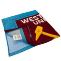 Sky Blue-Claret Red - Back - West Ham United FC Crest Beach Towel
