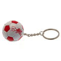 White-Red - Back - Liverpool FC Football Keyring