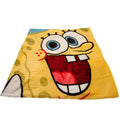 Blue-Yellow - Front - SpongeBob SquarePants Fleece Blanket