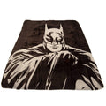 Black-White-Yellow - Front - Batman Premium Fleece Blanket