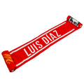 Red-White - Back - Liverpool FC Luis Diaz Scarf