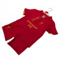 Red - Back - Liverpool FC Childrens-Kids 2012-13 T Shirt And Short Set