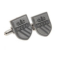 Silver - Front - Manchester City FC Chrome Cufflinks
