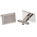 Silver - Front - Scotland FA Stainless Steel Cufflinks