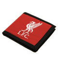 Red-Black-White - Front - Liverpool FC Touch Fastening Canvas Wallet