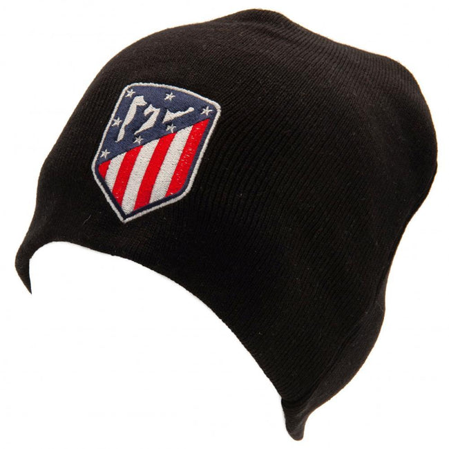 Multicoloured - Front - Atletico Madrid FC Champions League Knitted Hat
