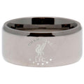 Silver - Front - Liverpool FC Champions Of Europe Band Ring