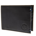Black - Front - Chelsea FC Leather Mens Stitched Wallet