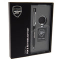 Black-Silver - Front - Arsenal FC Pen and Keyring Set