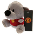 Grey-Red - Side - Manchester United FC Timmy Bear Plush Toy