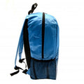 Blue - Side - Manchester City FC Fade Design Backpack