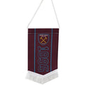 Claret Red-Sky Blue - Front - West Ham United FC Pennant