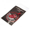 Black-White-Red - Side - The Rolling Stones Woven Keyring