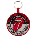 Black-White-Red - Front - The Rolling Stones Woven Keyring