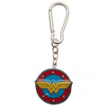 Red-Blue-Gold - Front - Wonder Woman Emblem 3D Keyring