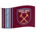 Claret Red-Sky Blue - Front - West Ham United FC Flag