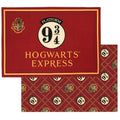 Red-Yellow-Black - Front - Harry Potter Platform 9 3-4 Tea Towel Set (Pack of 2)